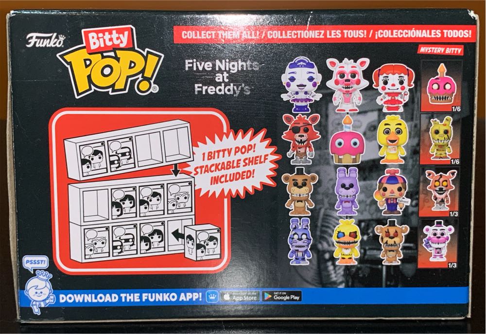 Five Nights At Freddy’s 4 Pack - Five Nights at Freddy’s vinyl figure collectible [Barcode 889698730471] - Main Image 3