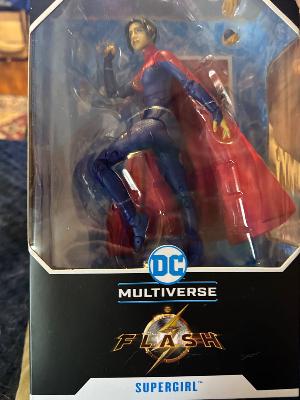 Mcfarlane Toys Dc Multiverse The Flash Movie 7” Supergirl Action Figure  vinyl figure collectible [Barcode 787926155235] - Main Image 2
