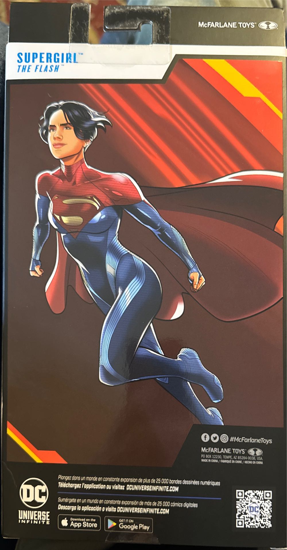 Mcfarlane Toys Dc Multiverse The Flash Movie 7” Supergirl Action Figure  vinyl figure collectible [Barcode 787926155235] - Main Image 3