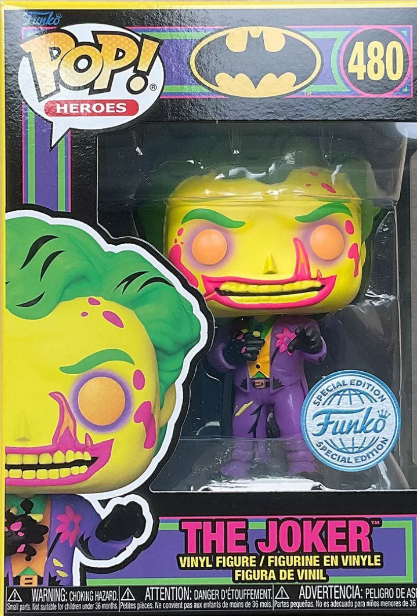 Funko Pop! & Tee: Dc Joker Cc Large L T-shirt Clothes With Collectable Vinyl Figure Gift Idea Toys And Short Sleeve Top For Adults Unisex Men And Women Official Merchandise - DC Comics vinyl figure collectible [Barcode 889698745482] - Main Image 2