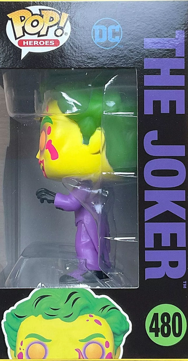 Funko Pop! & Tee: Dc Joker Cc Large L T-shirt Clothes With Collectable Vinyl Figure Gift Idea Toys And Short Sleeve Top For Adults Unisex Men And Women Official Merchandise - DC Comics vinyl figure collectible [Barcode 889698745482] - Main Image 3