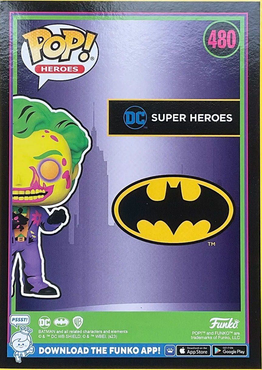 Funko Pop! & Tee: Dc Joker Cc Large L T-shirt Clothes With Collectable Vinyl Figure Gift Idea Toys And Short Sleeve Top For Adults Unisex Men And Women Official Merchandise - DC Comics vinyl figure collectible [Barcode 889698745482] - Main Image 4