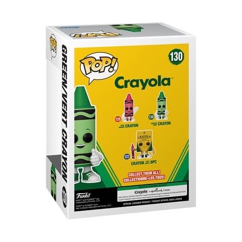 Crayola Green Crayon  vinyl figure collectible [Barcode 889698653480] - Main Image 3