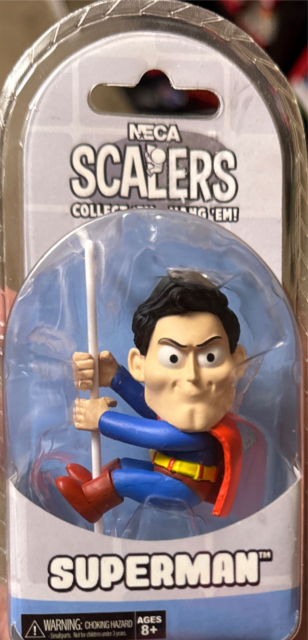 Superman Neca Scalers 2” Collectable Dc  vinyl figure collectible [Barcode 634482145289] - Main Image 2