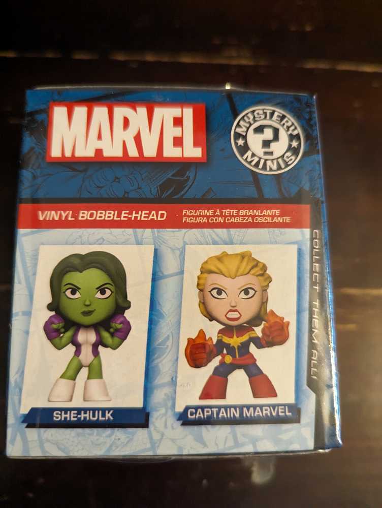 Captain Marvel Mystery Mini  vinyl figure collectible - Main Image 2