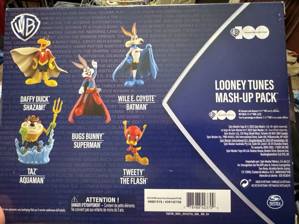 Looney Tunes Mash Up Pack - JLA - Warner Bros. vinyl figure collectible - Main Image 2