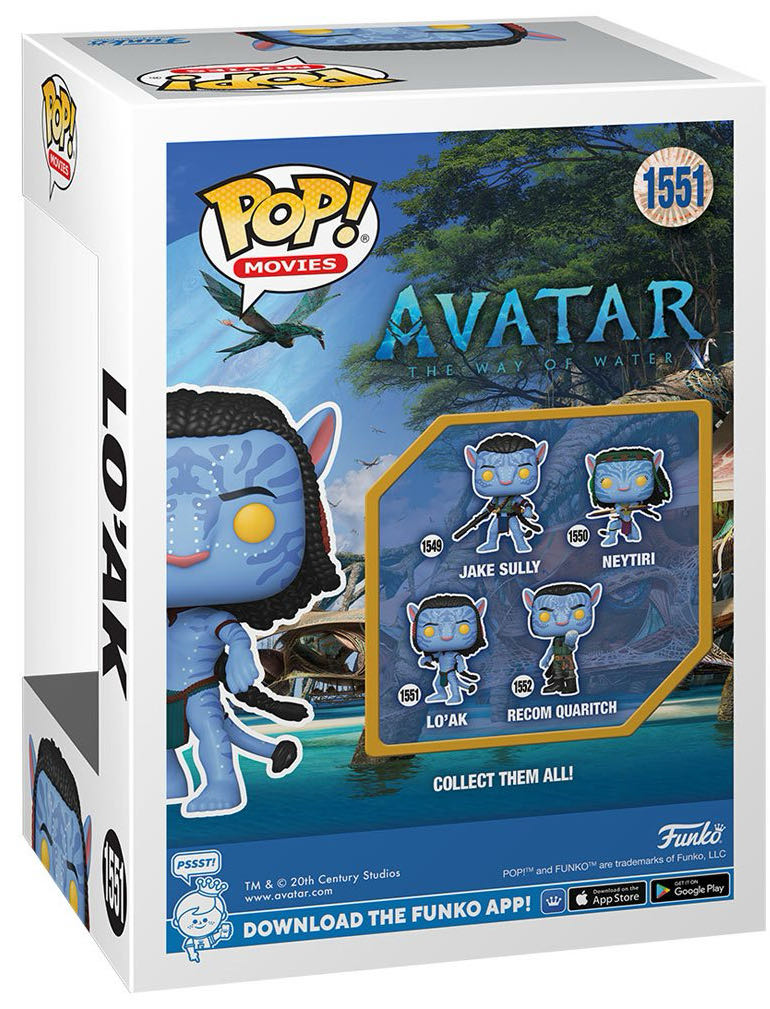 Lo’ak - Avatar: The Last Airbender vinyl figure collectible [Barcode 889698730907] - Main Image 3