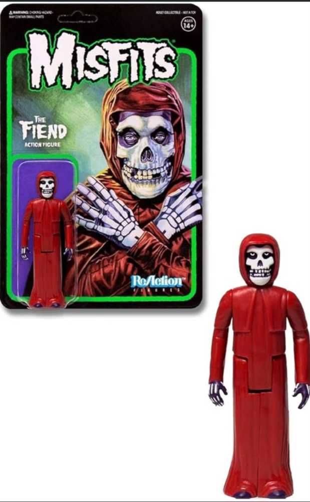 Super7 Misfits The Fiend Crimson Red - Misfits vinyl figure collectible [Barcode 811169030315] - Main Image 4