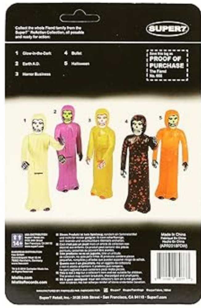 Super7 Misfits The Fiend Glow In The Dark SDCC - Misfits vinyl figure collectible [Barcode 811169030773] - Main Image 4