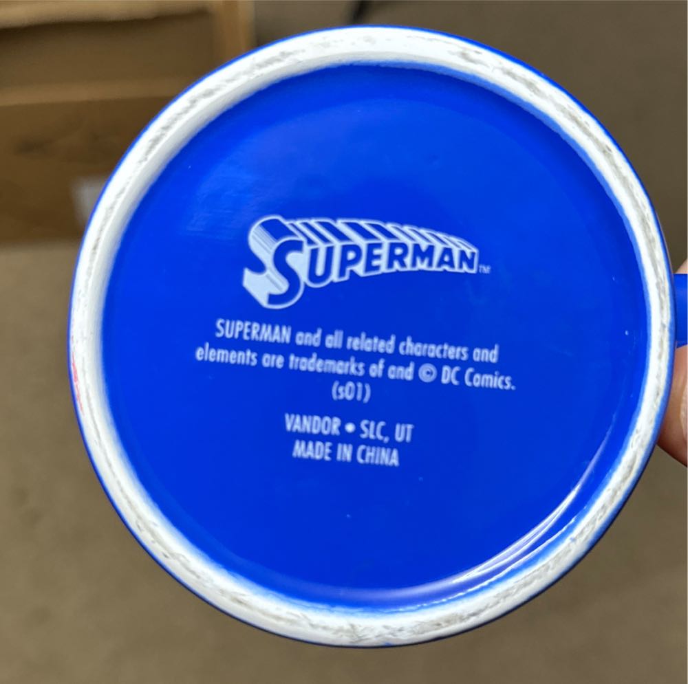 Coffee Cup Mug - Superman  vinyl figure collectible - Main Image 2