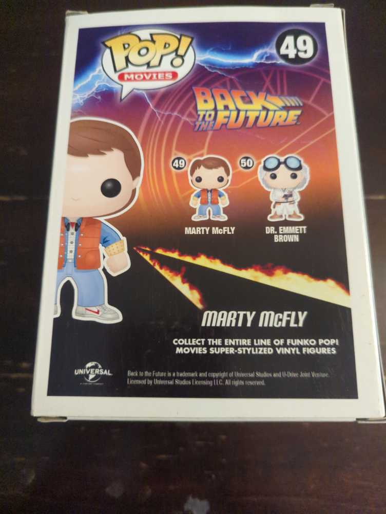 Marty Mcfly - Back to the Future vinyl figure collectible [Barcode 400012776571] - Main Image 2