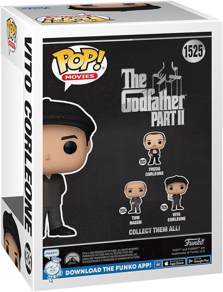 Godfather II : Vito Corleone - The Godfather vinyl figure collectible [Barcode 889698759380] - Main Image 2