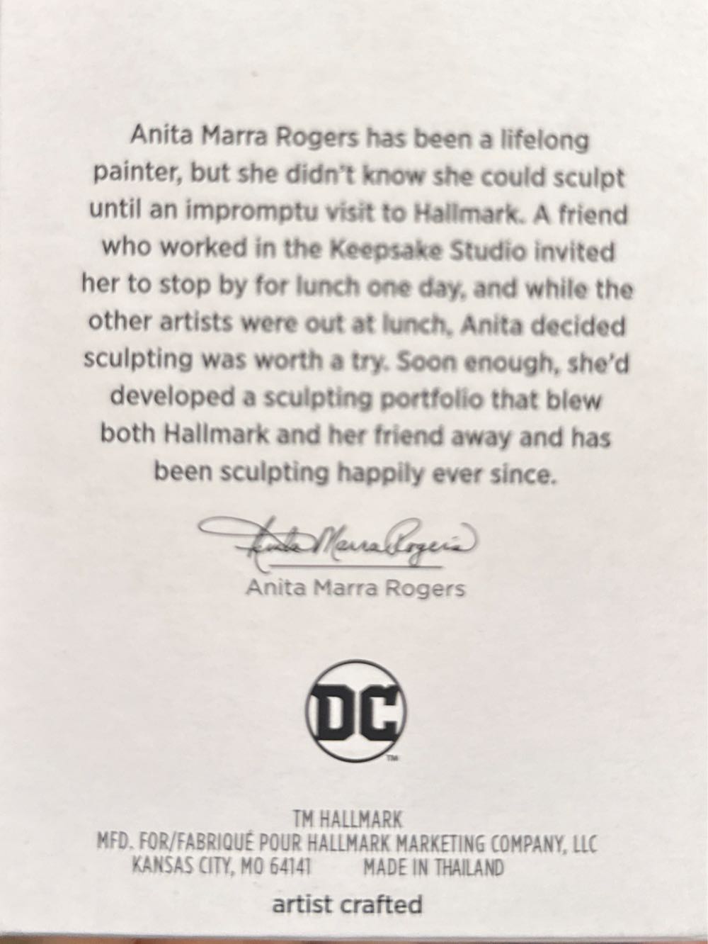 Hallmark Keepsake Christmas Ornament Dc 85th Anniversary Superman Ornament  vinyl figure collectible [Barcode 763795826704] - Main Image 2