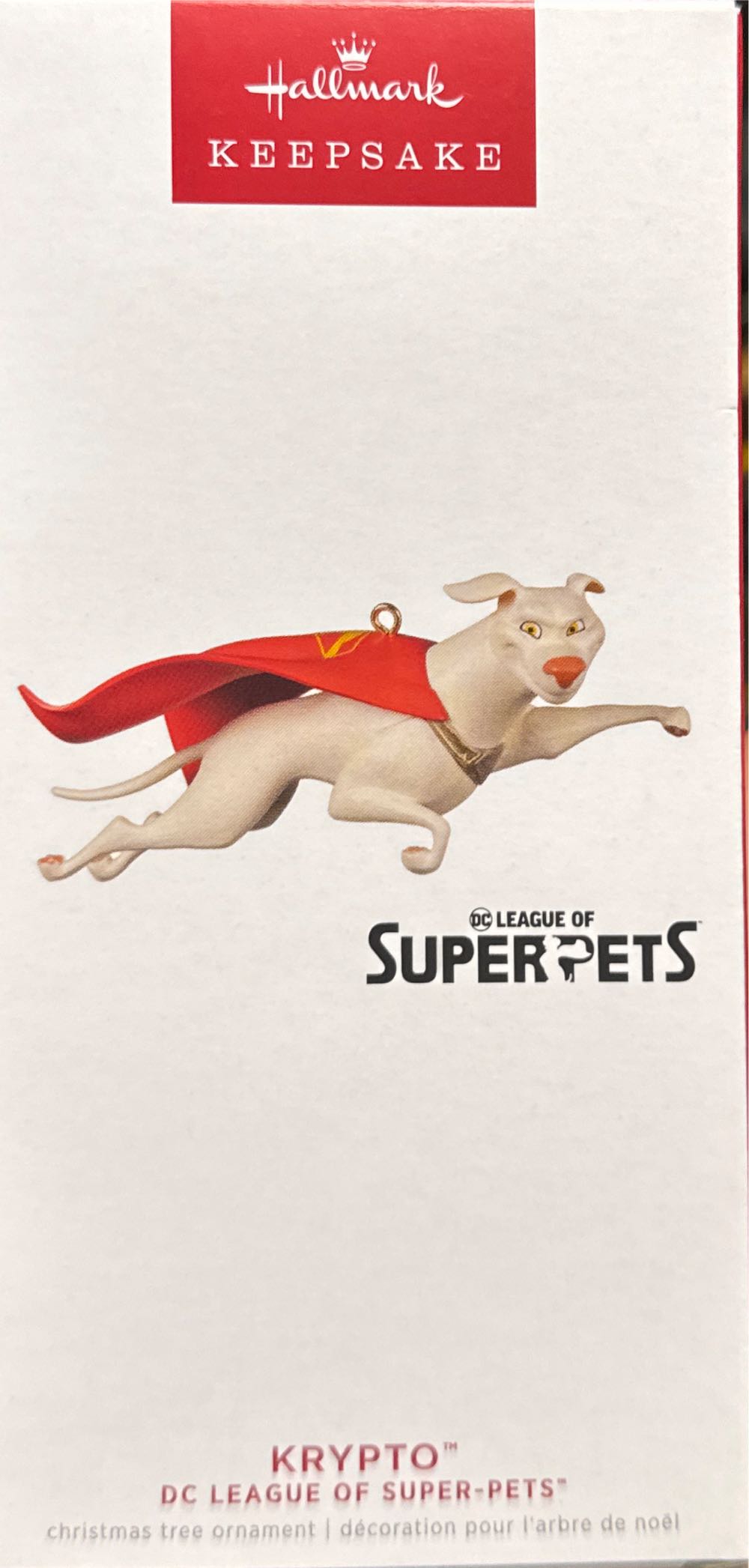 Hallmark Keepsake Christmas Ornament Dc League Of Super-pets Krypto  vinyl figure collectible [Barcode 763795761425] - Main Image 2