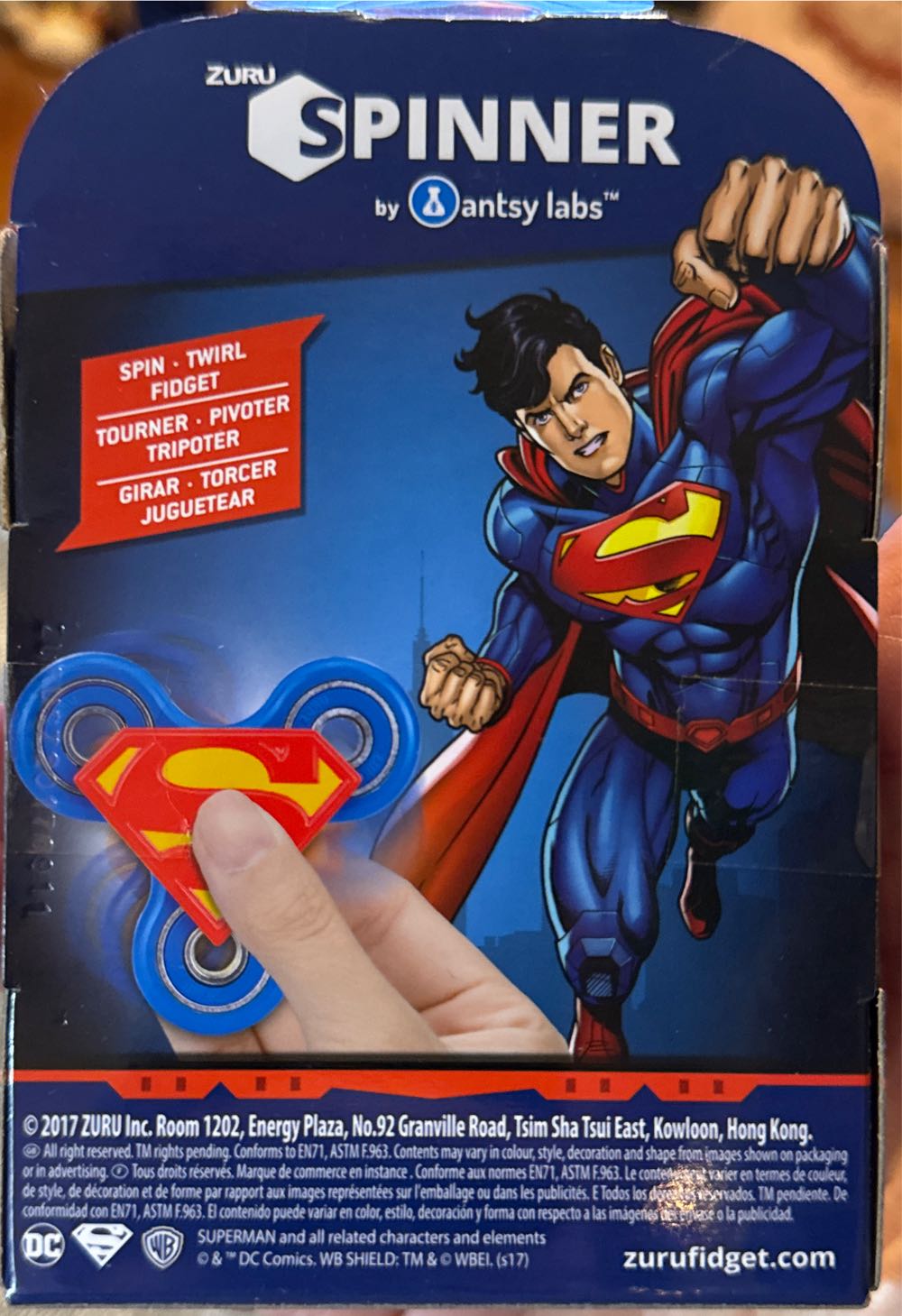 Superman Spinner By Zuru  vinyl figure collectible - Main Image 2