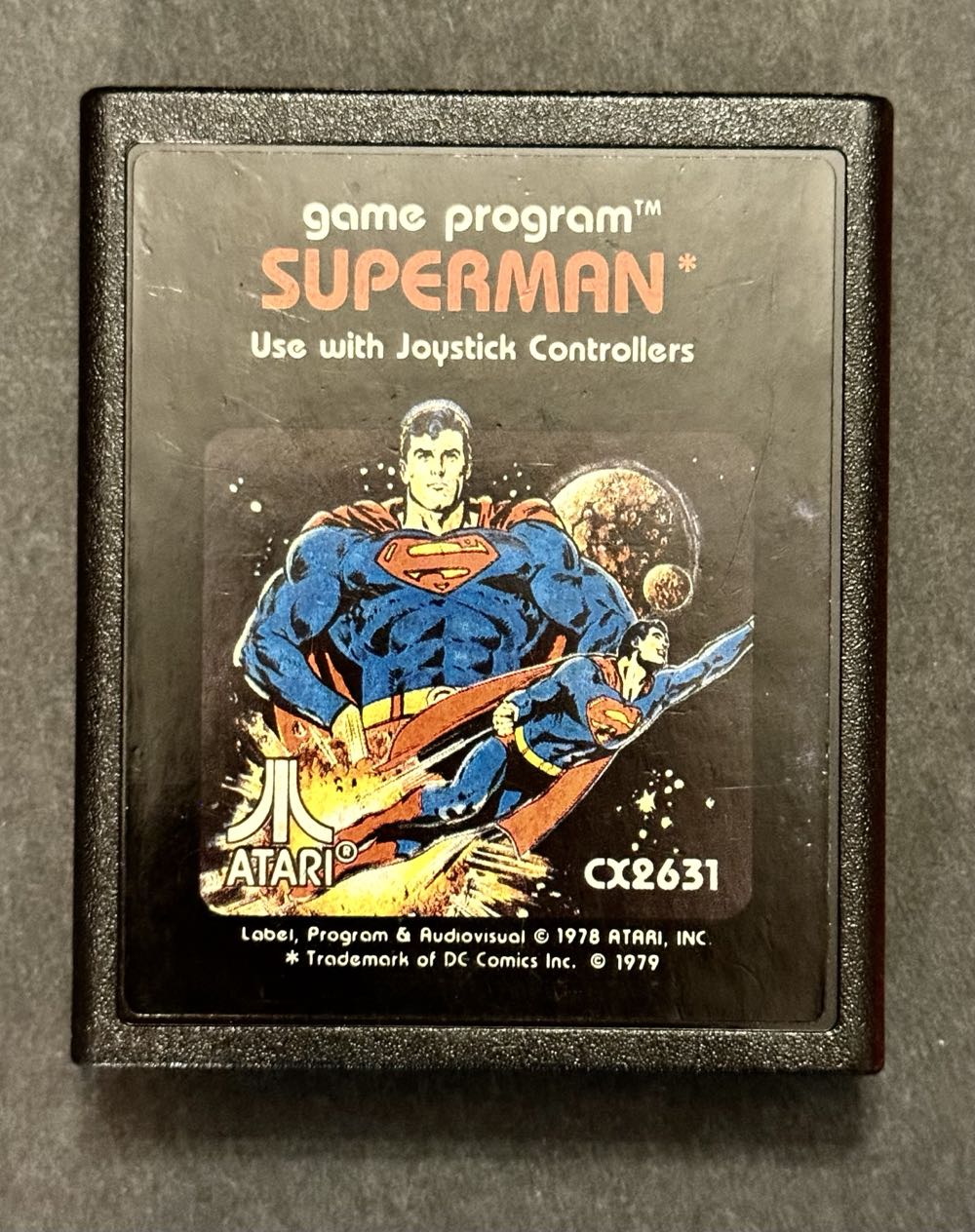 Atari Superman Game Cartridge  vinyl figure collectible - Main Image 2
