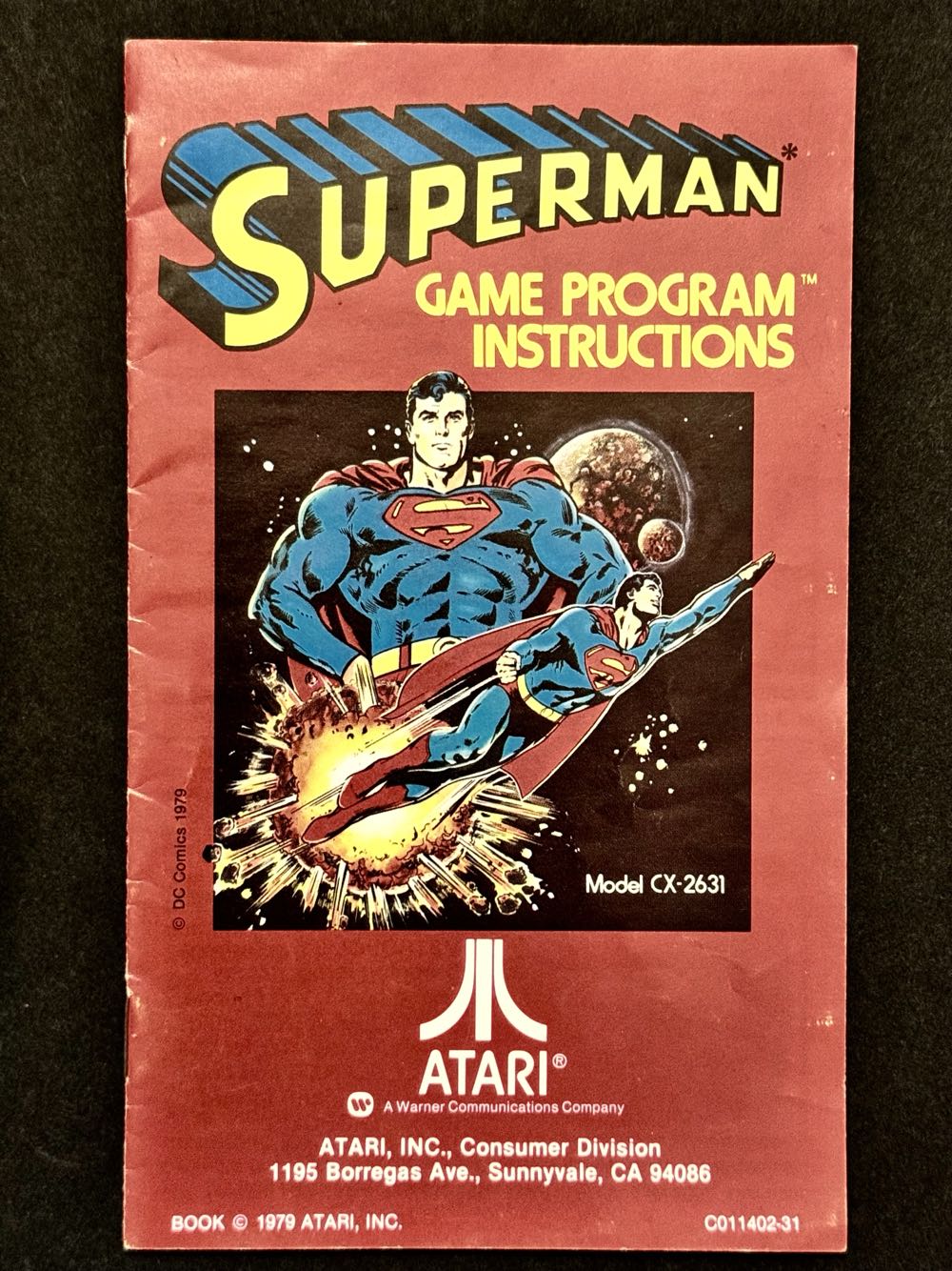 Atari Superman Game Cartridge  vinyl figure collectible - Main Image 3