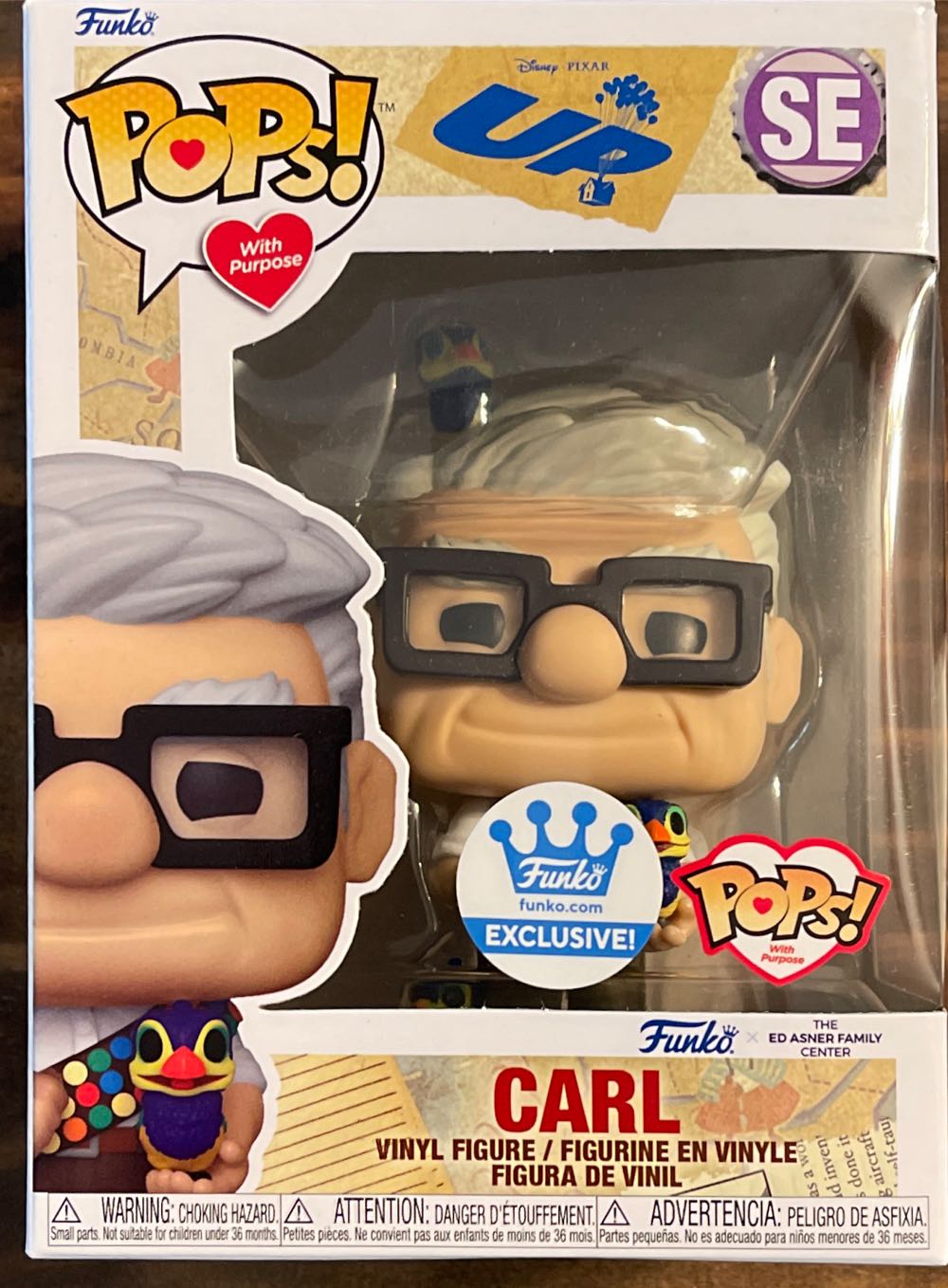 Carl - Up vinyl figure collectible [Barcode 889698768368] - Main Image 2