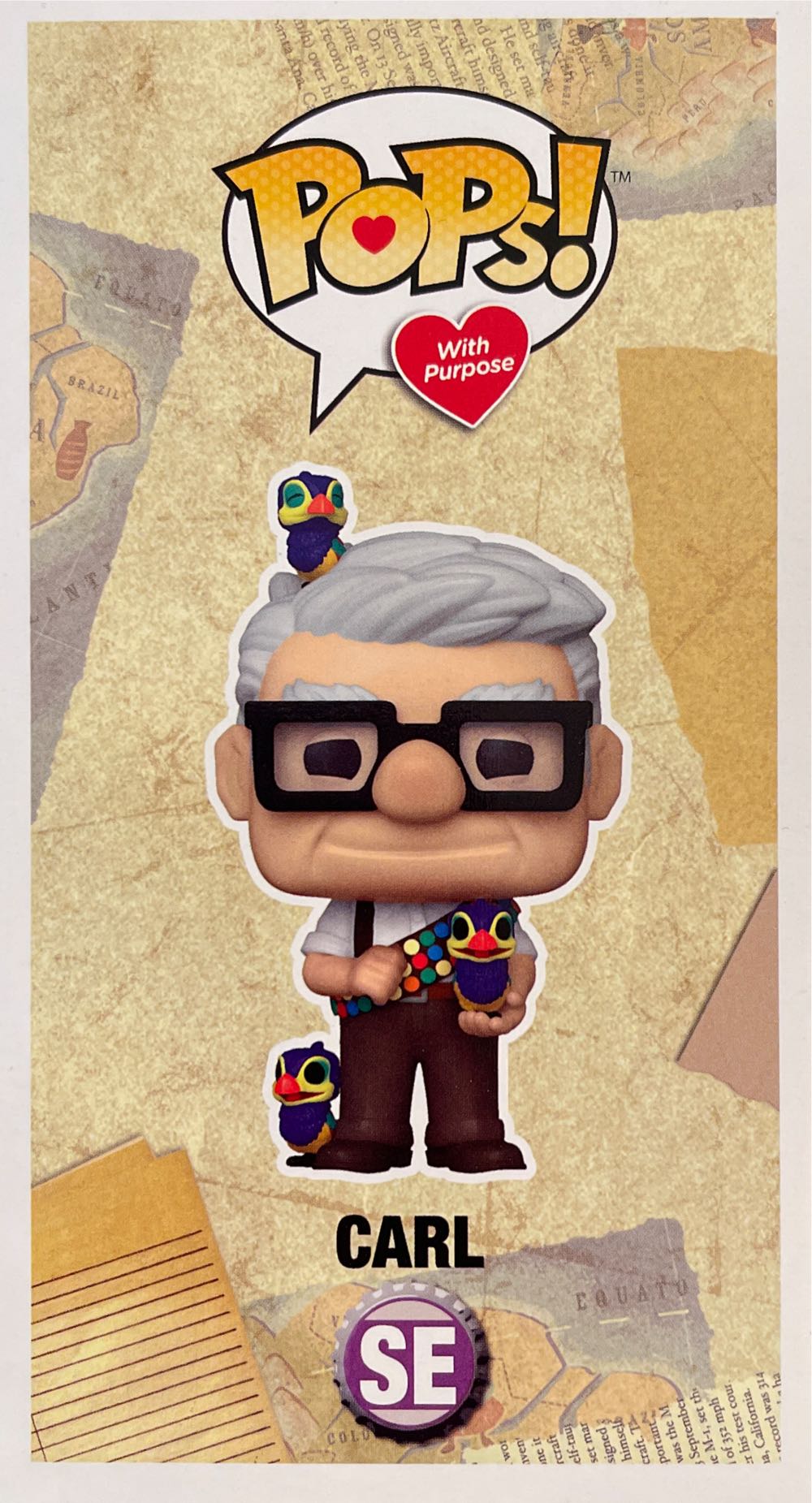 Carl - Up vinyl figure collectible [Barcode 889698768368] - Main Image 4