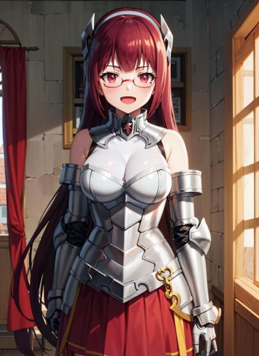 Demon Sword Master of Excalibur Academy (Regina)  vinyl figure collectible - Main Image 4