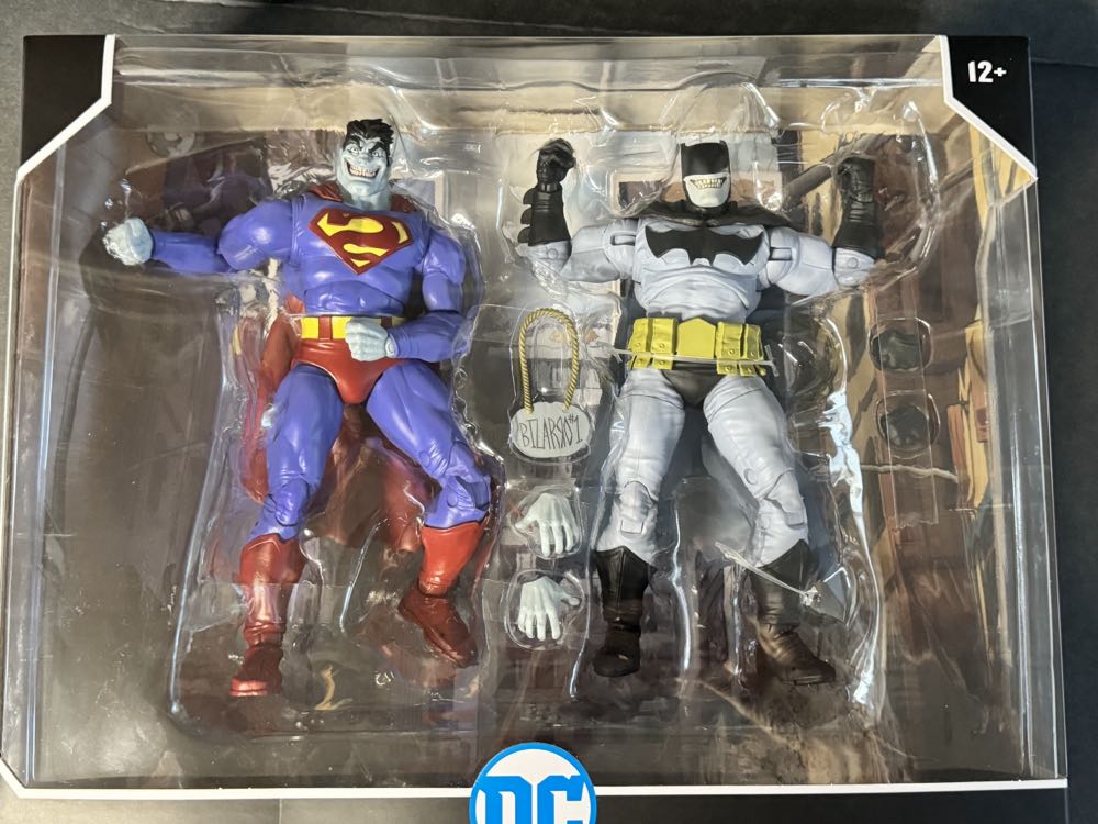 Mcfarlane Toys Dc Multiverse Bizarro & Batzarro 7in Action Figure 2pk  vinyl figure collectible [Barcode 787926156935] - Main Image 2