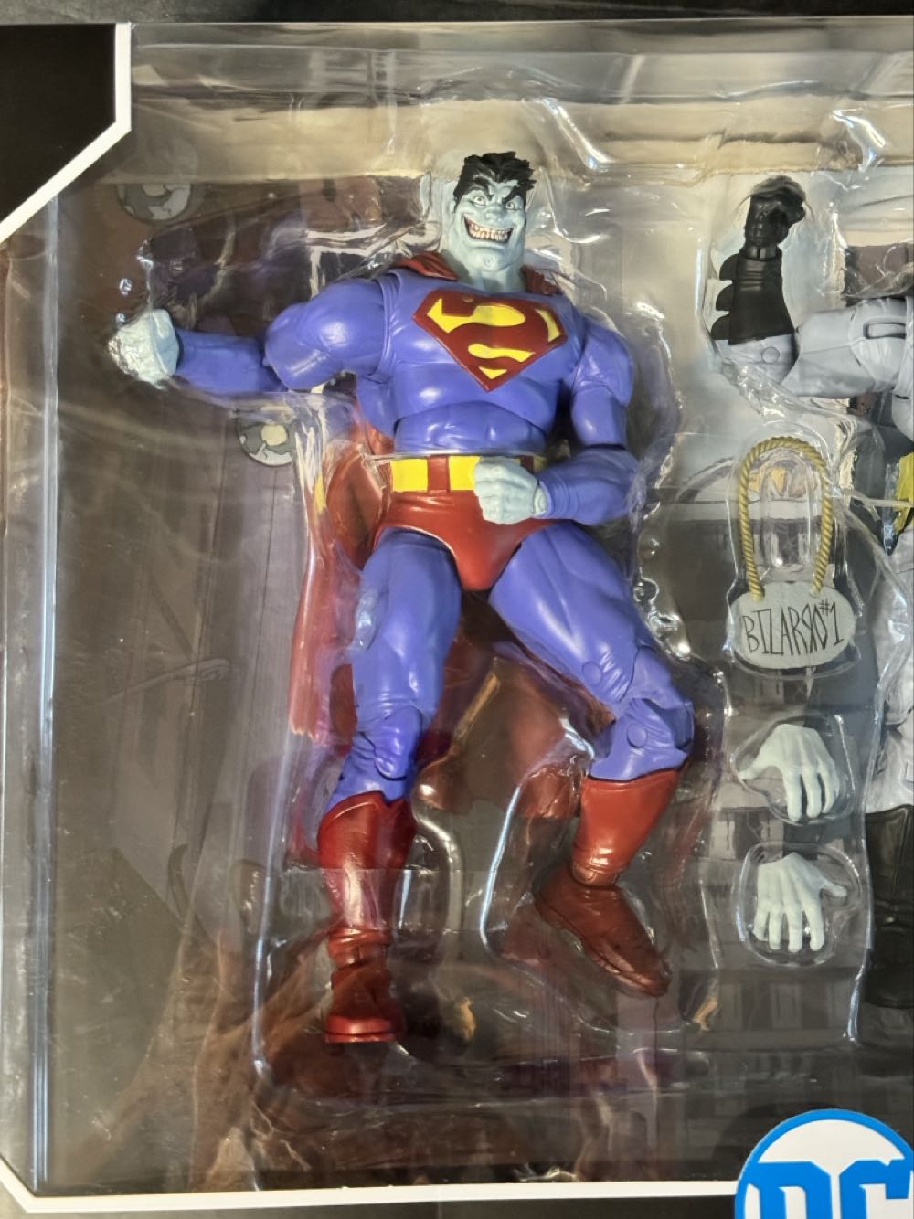 Mcfarlane Toys Dc Multiverse Bizarro & Batzarro 7in Action Figure 2pk  vinyl figure collectible [Barcode 787926156935] - Main Image 3