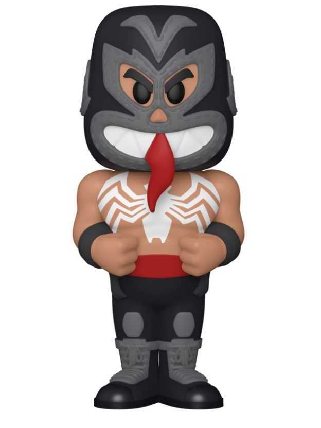 El Venenoide - (venom) Chase - Marvel Lucha Libre Edition  - FUNKOPOP - Funko Vinyl Soda  vinyl figure collectible [Barcode 889698545051] - Main Image 2