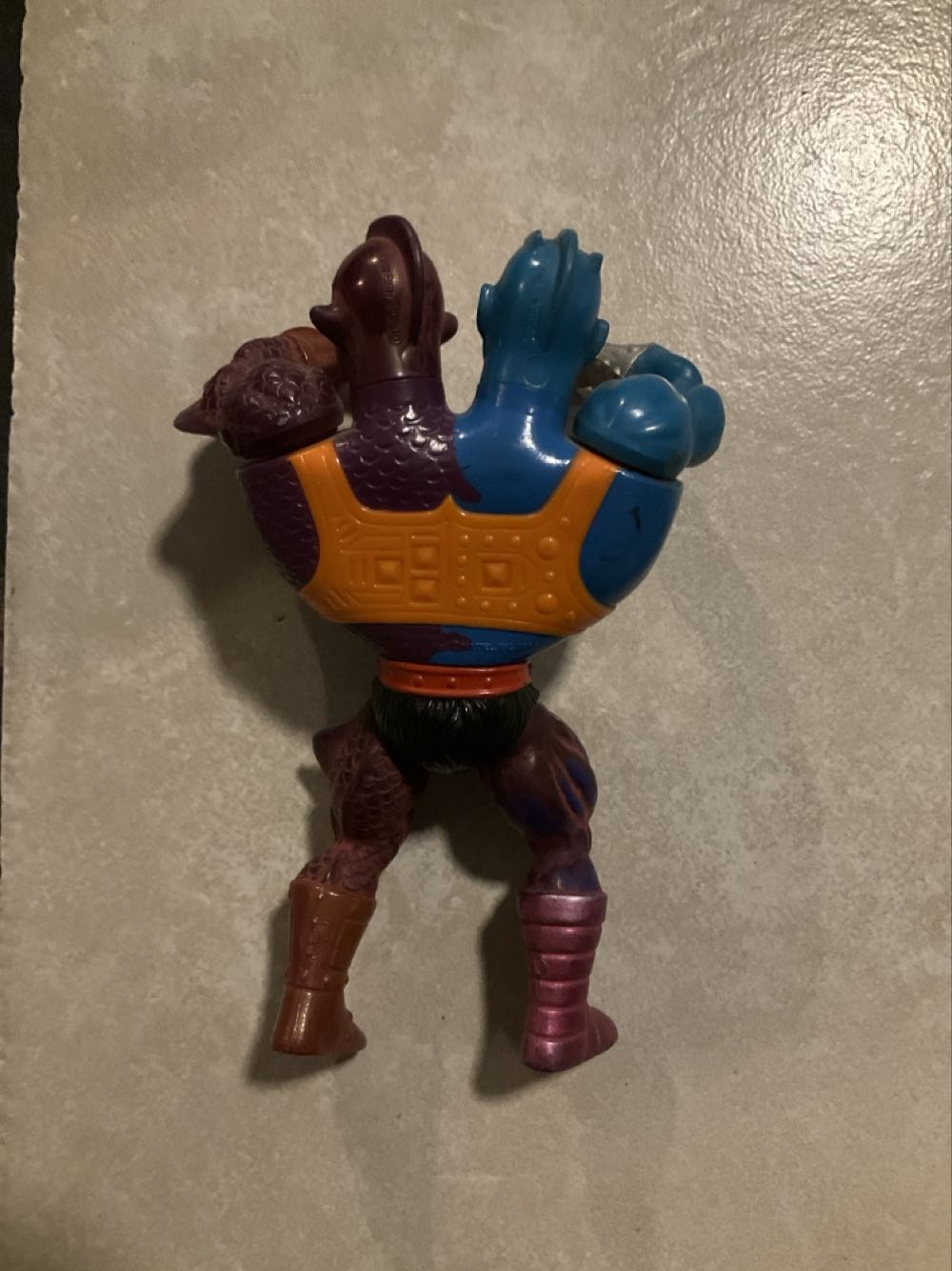 Two Bad-Vintage MOTU 1984 TWO BAD 6” Action Figure double punch - Masters of the Universe vinyl figure collectible - Main Image 2
