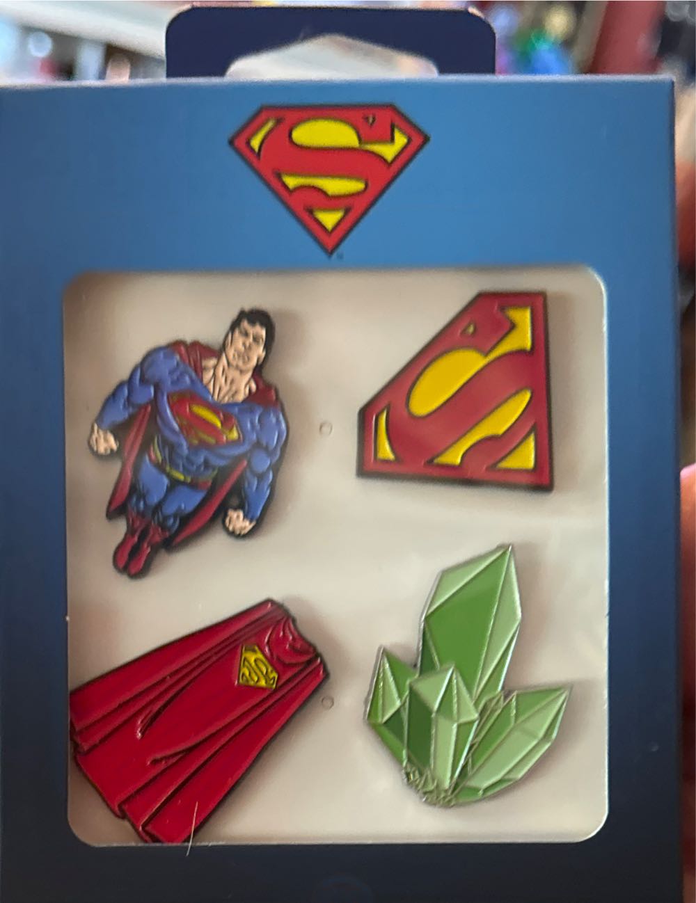 Hat Pins, Four Pack. DC - DC Comics vinyl figure collectible - Main Image 2