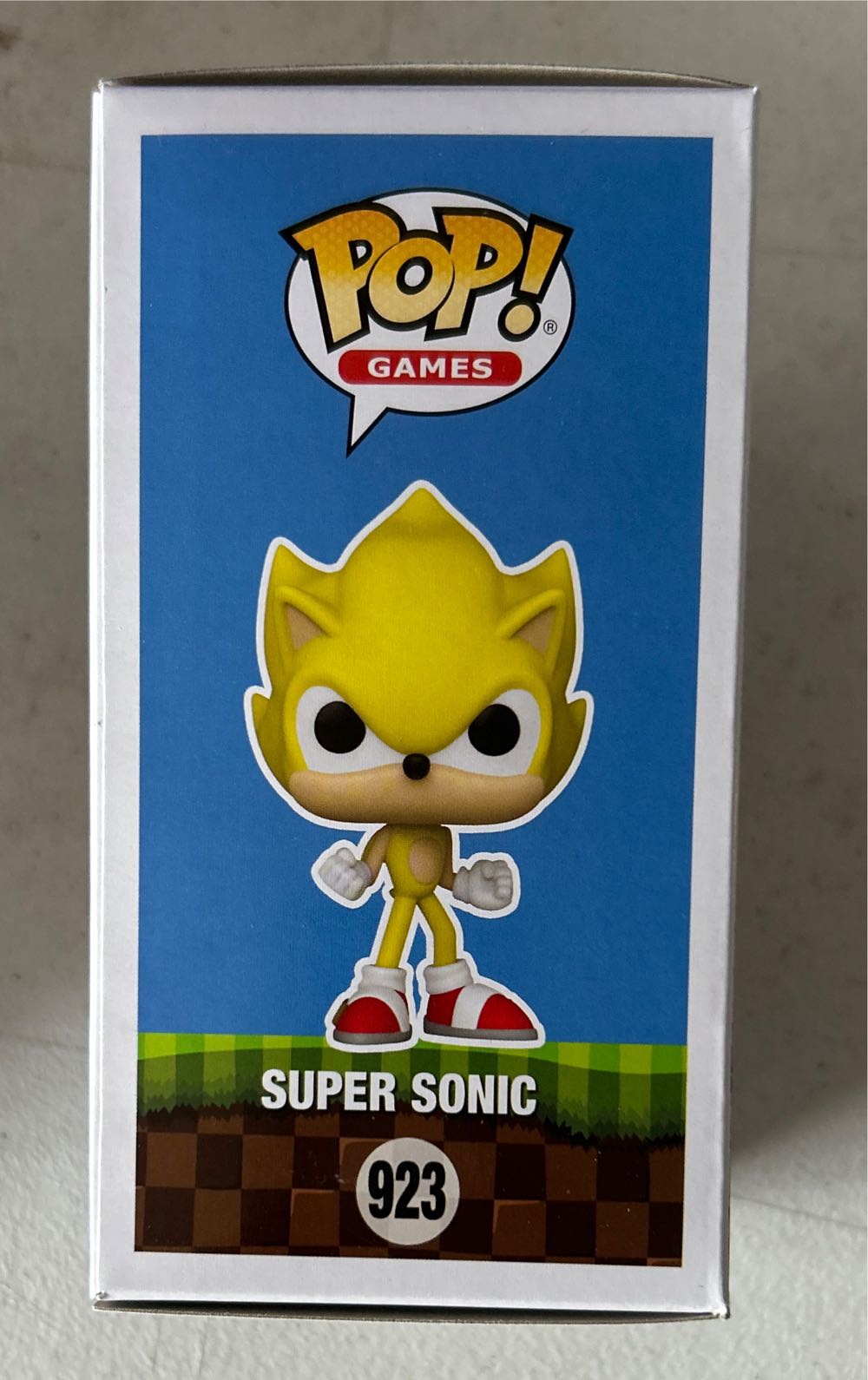 #923 Games: Sonic The Hedgehog: Super Sonic - Sonic the Hedgehog vinyl figure collectible [Barcode 889698715324] - Main Image 4