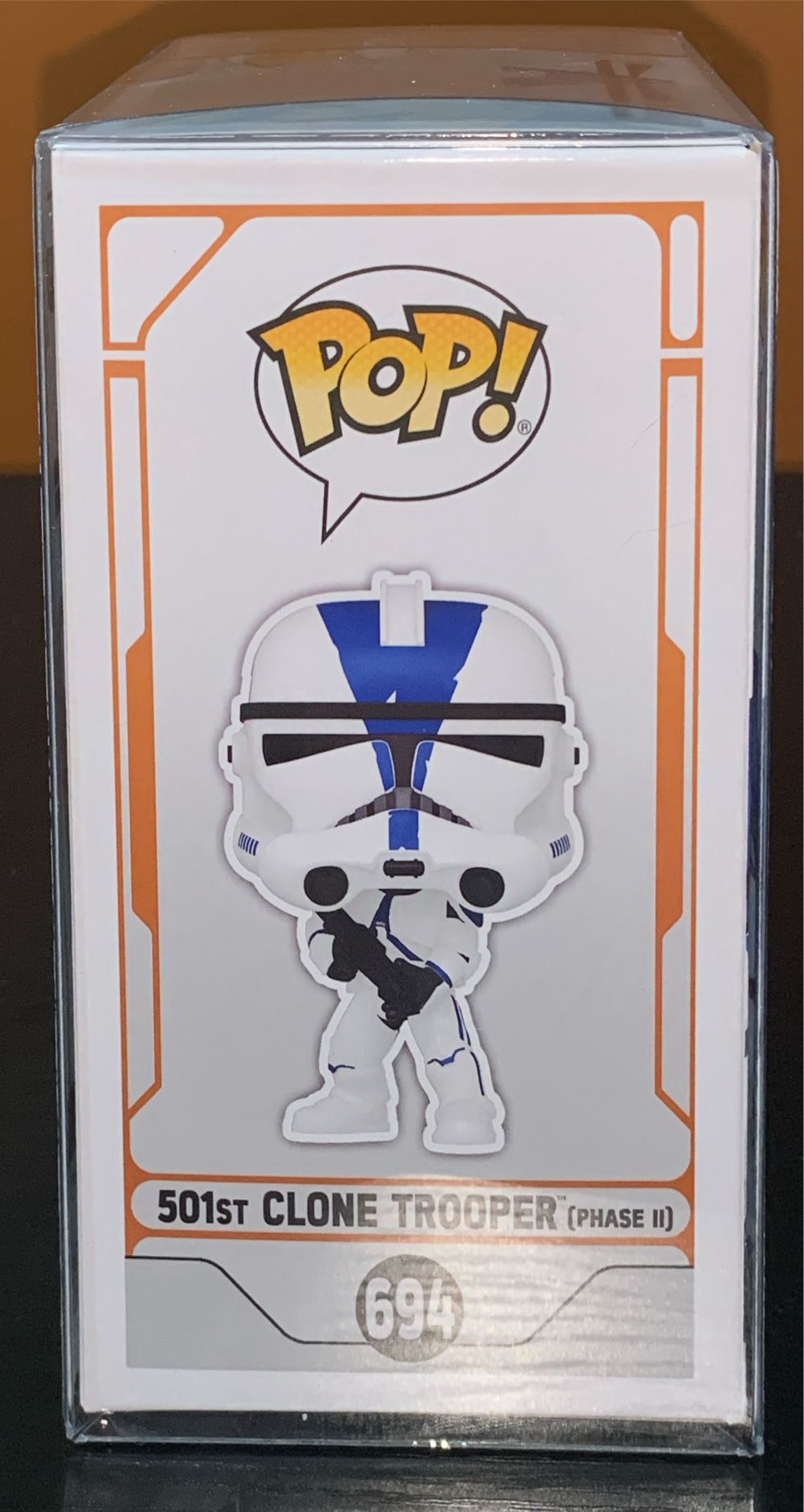 Star Wars - 501st CLONE TROOPER (PHASE II) - Star Wars: The Mandalorian vinyl figure collectible [Barcode 889698766821] - Main Image 4