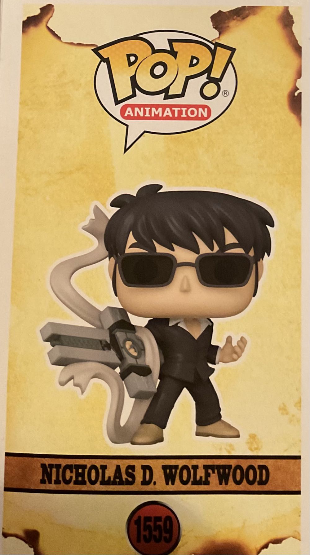 Nicholas D. Wolfwood  vinyl figure collectible [Barcode 889698755504] - Main Image 2