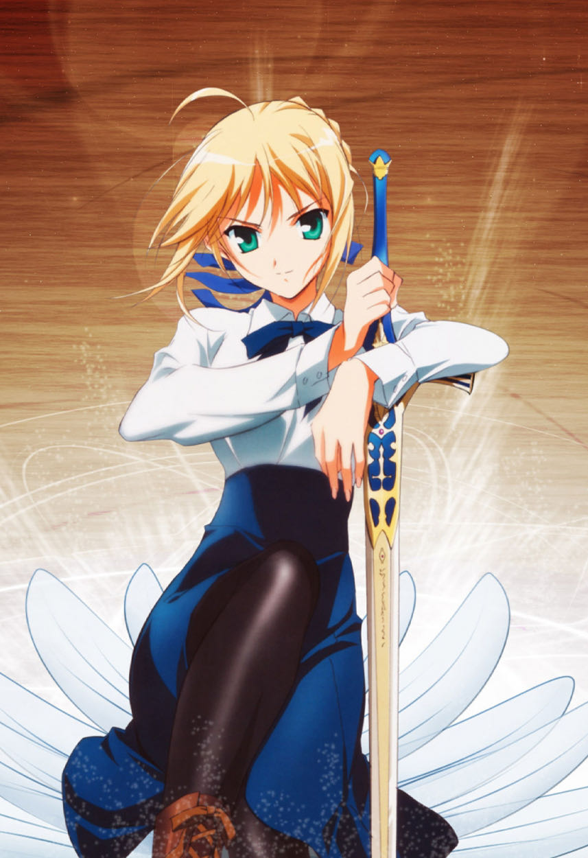 Fate/Stay Night (Saber)  vinyl figure collectible - Main Image 2