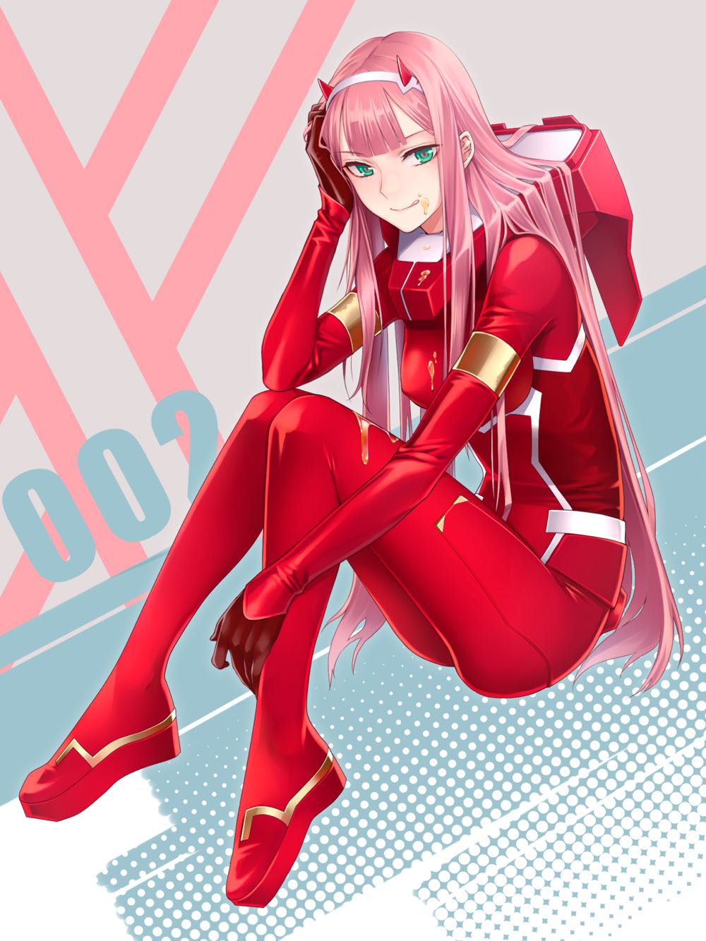 Darling in The Franxx (Zero Two)  vinyl figure collectible - Main Image 3
