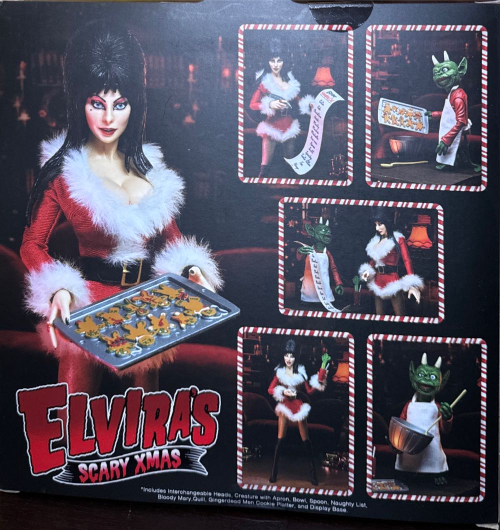 Elvira - Elvira Mistress of the Dark vinyl figure collectible [Barcode 634482560815] - Main Image 2