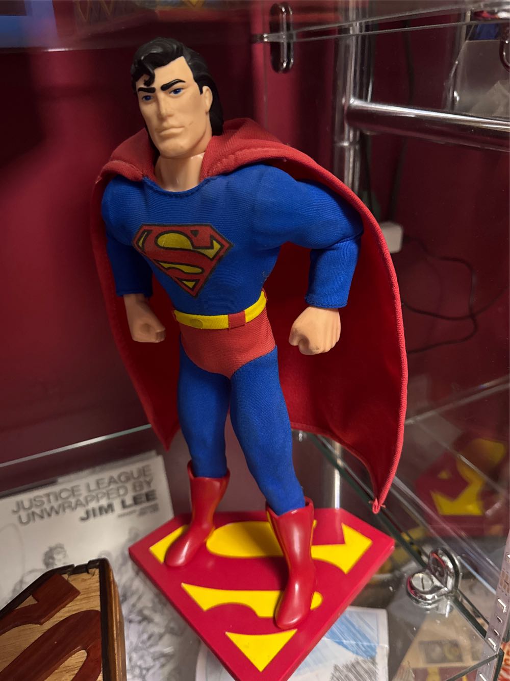 Superman Man of Steel 12” Fully Poseable Limited Edition Action Figure 1996  vinyl figure collectible - Main Image 2