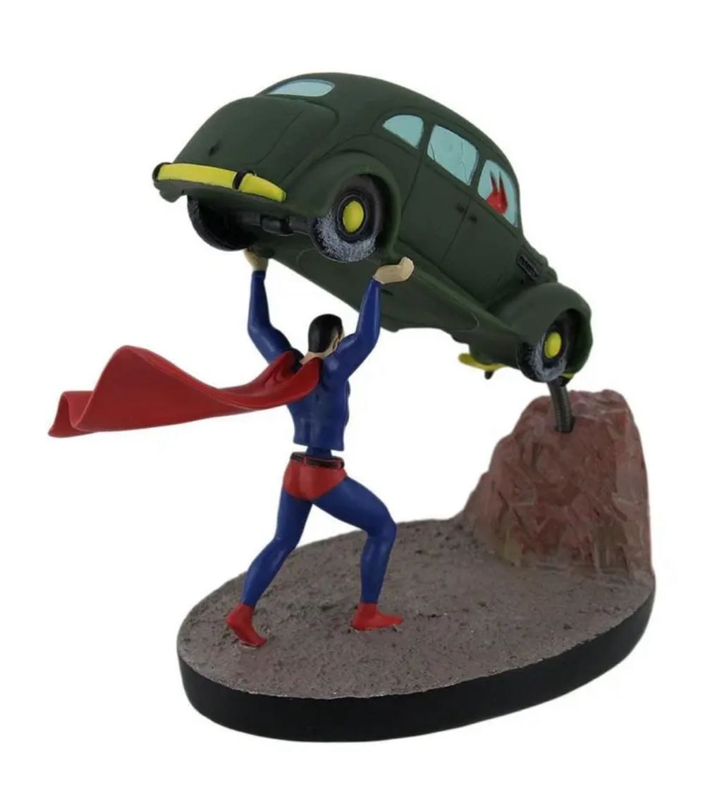 DC Comics Superman Action Comics #1 Premium Motion Statue - DC Comics vinyl figure collectible - Main Image 2