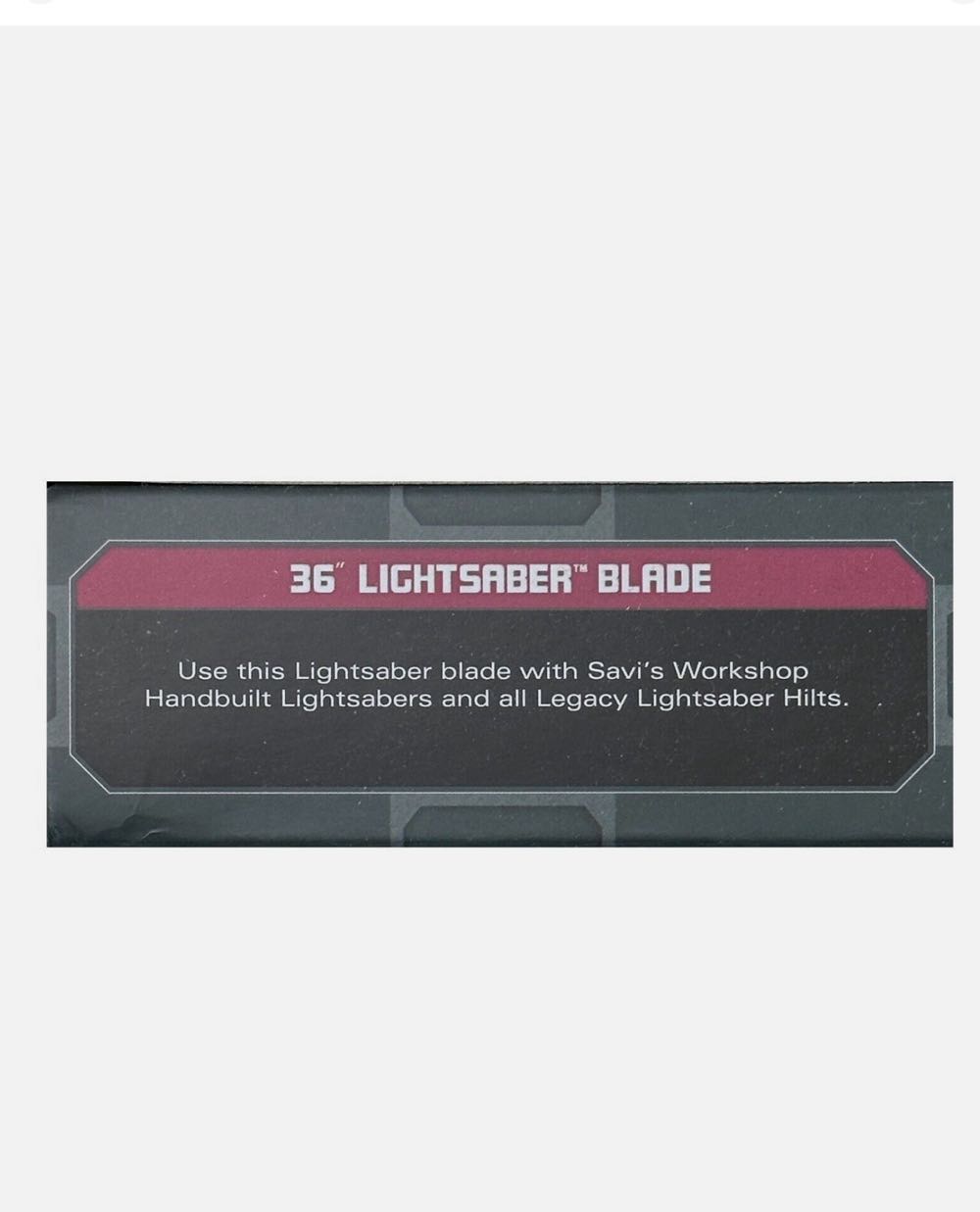 Galaxy’s Edge Star Wars Legacy Lightsaber (36” Lightsaber Blade) - Star Wars vinyl figure collectible [Barcode 400021020917] - Main Image 3