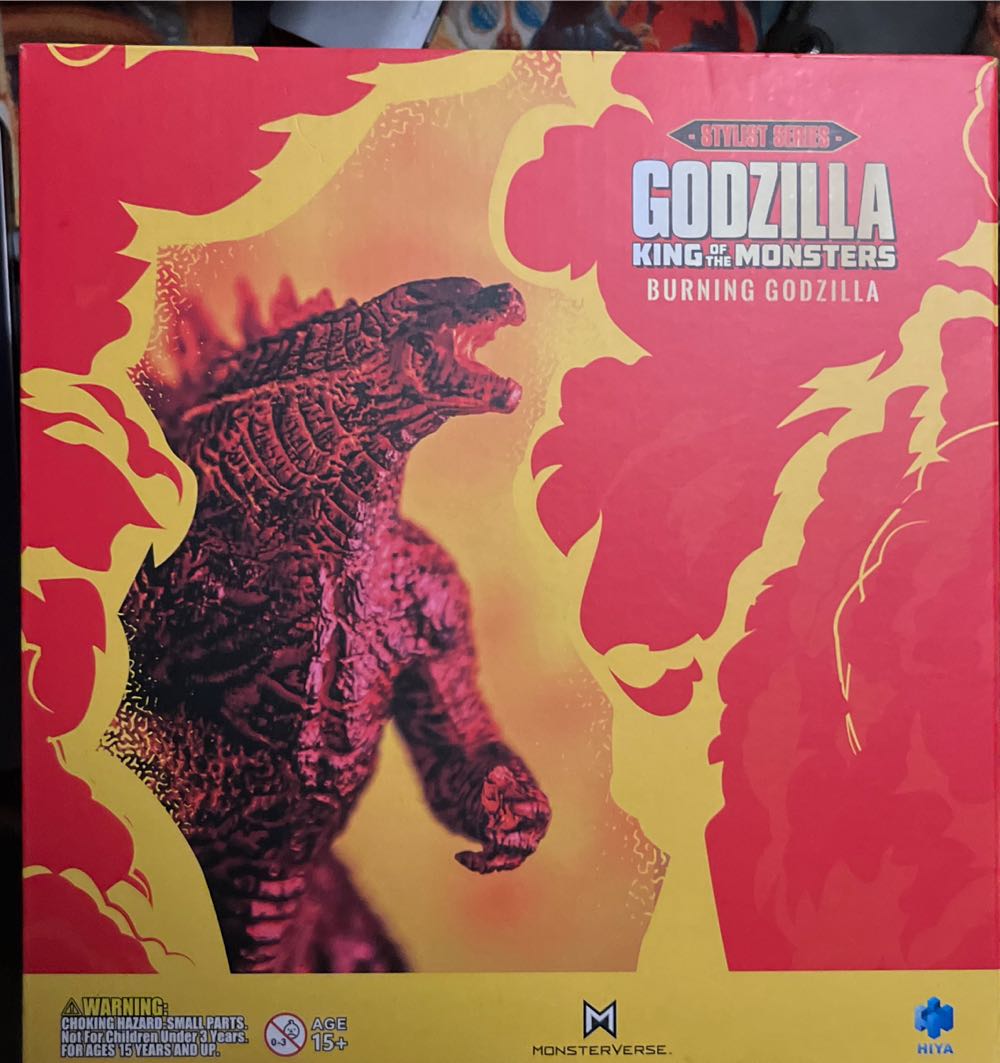 Hiya Toys Godzilla: King Of Monsters Burning Godzilla - Godzilla vinyl figure collectible [Barcode 6957534202315] - Main Image 2