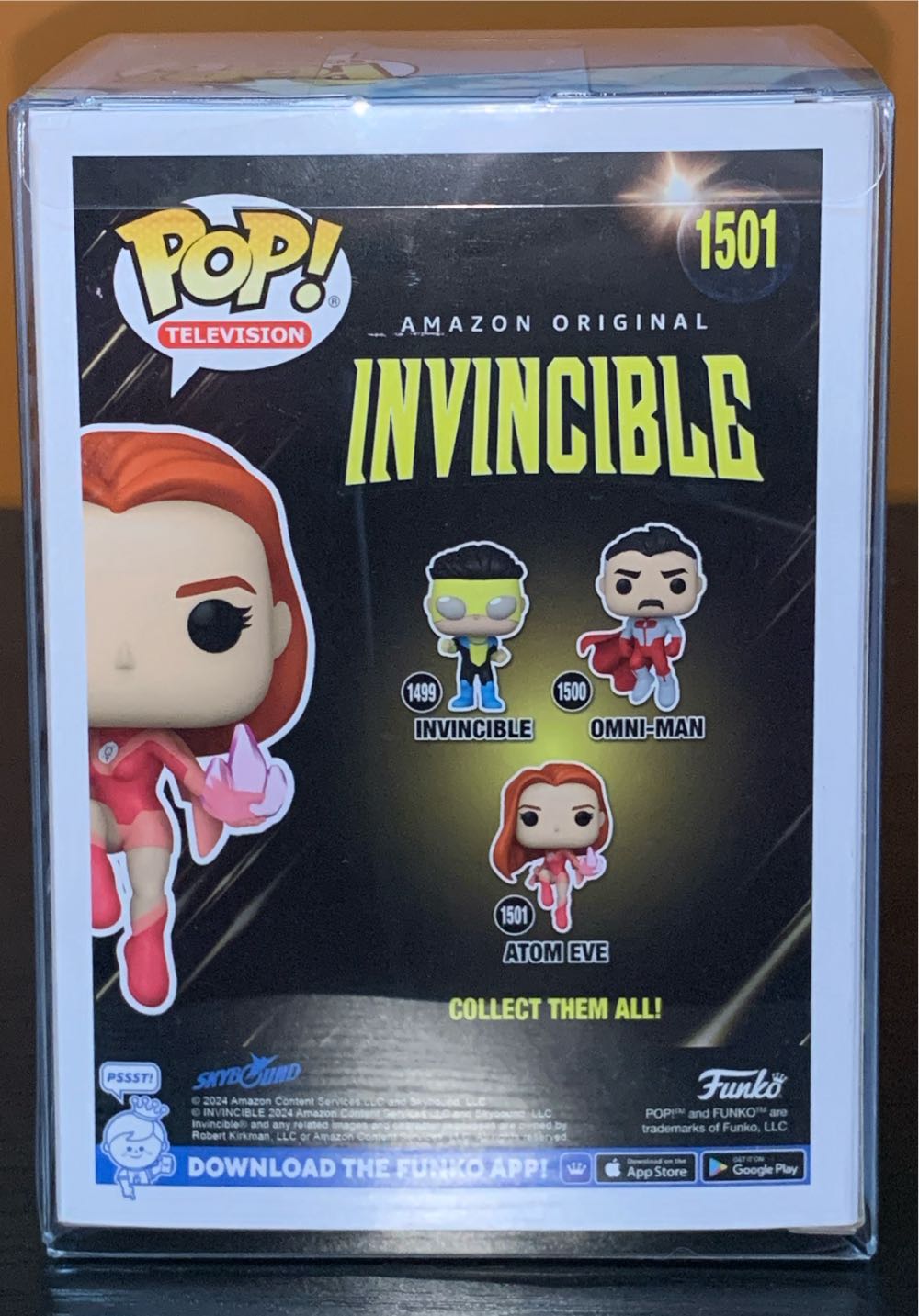 Atom Eve Signed Funko Pop  vinyl figure collectible [Barcode 889698758666] - Main Image 3