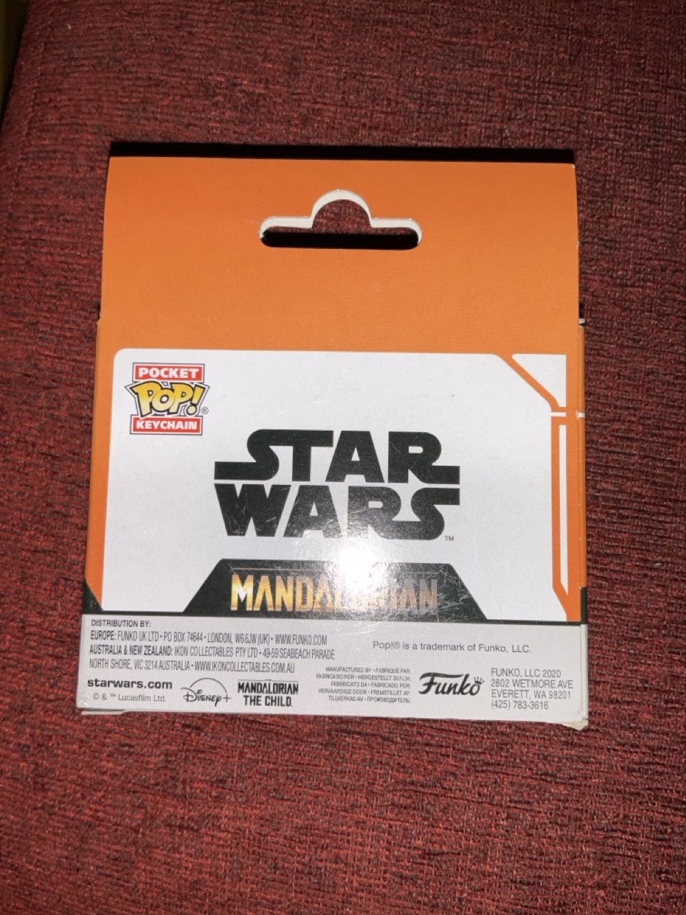 The Child With Cup -Pocket Pop! Keychain - Star Wars vinyl figure collectible [Barcode 002024000080] - Main Image 2