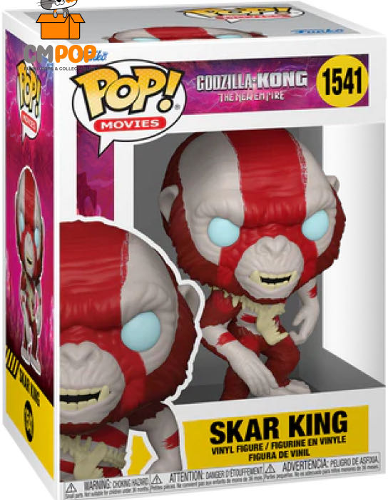 Skar King - Godzilla vinyl figure collectible [Barcode 889698759298] - Main Image 2