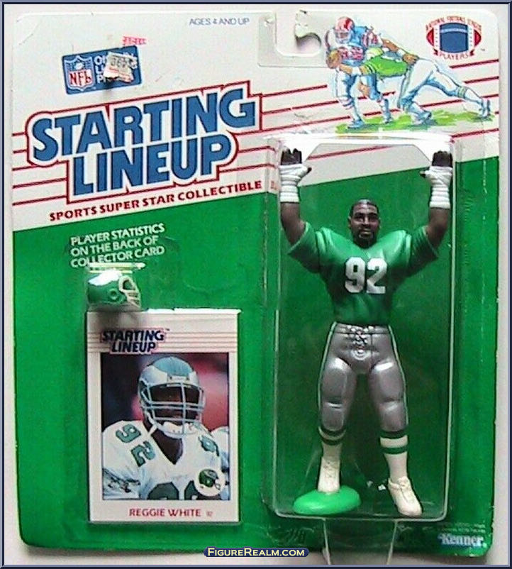 1988 Starting Lineup 1988 Reggie White (loose) No Card  vinyl figure collectible - Main Image 2