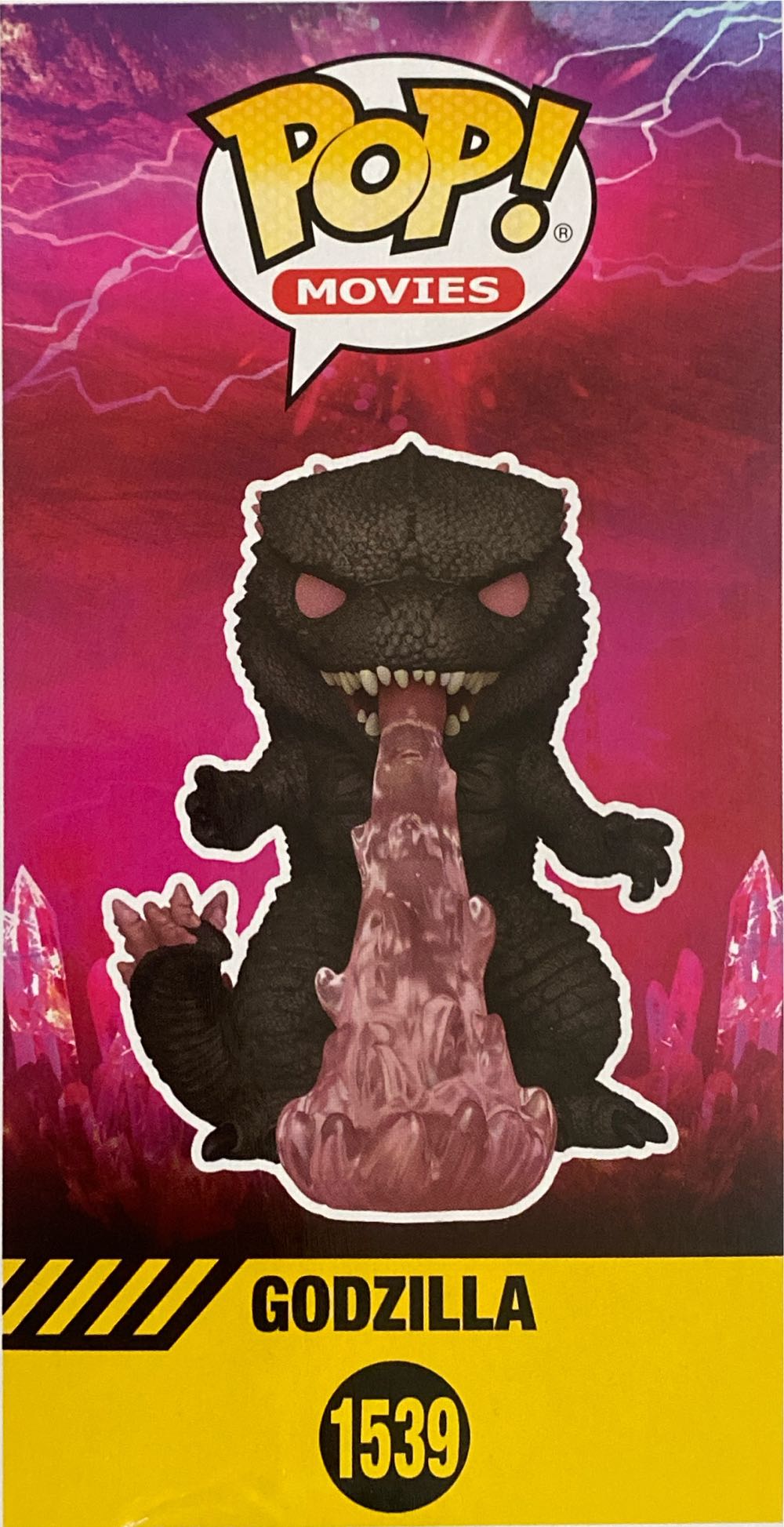 Godzilla Evolved (With Heat Ray) Funko Pop Godzilla X Kong: The New Empire 2024 Vinyl Figure - Godzilla vinyl figure collectible [Barcode 889698759267] - Main Image 2