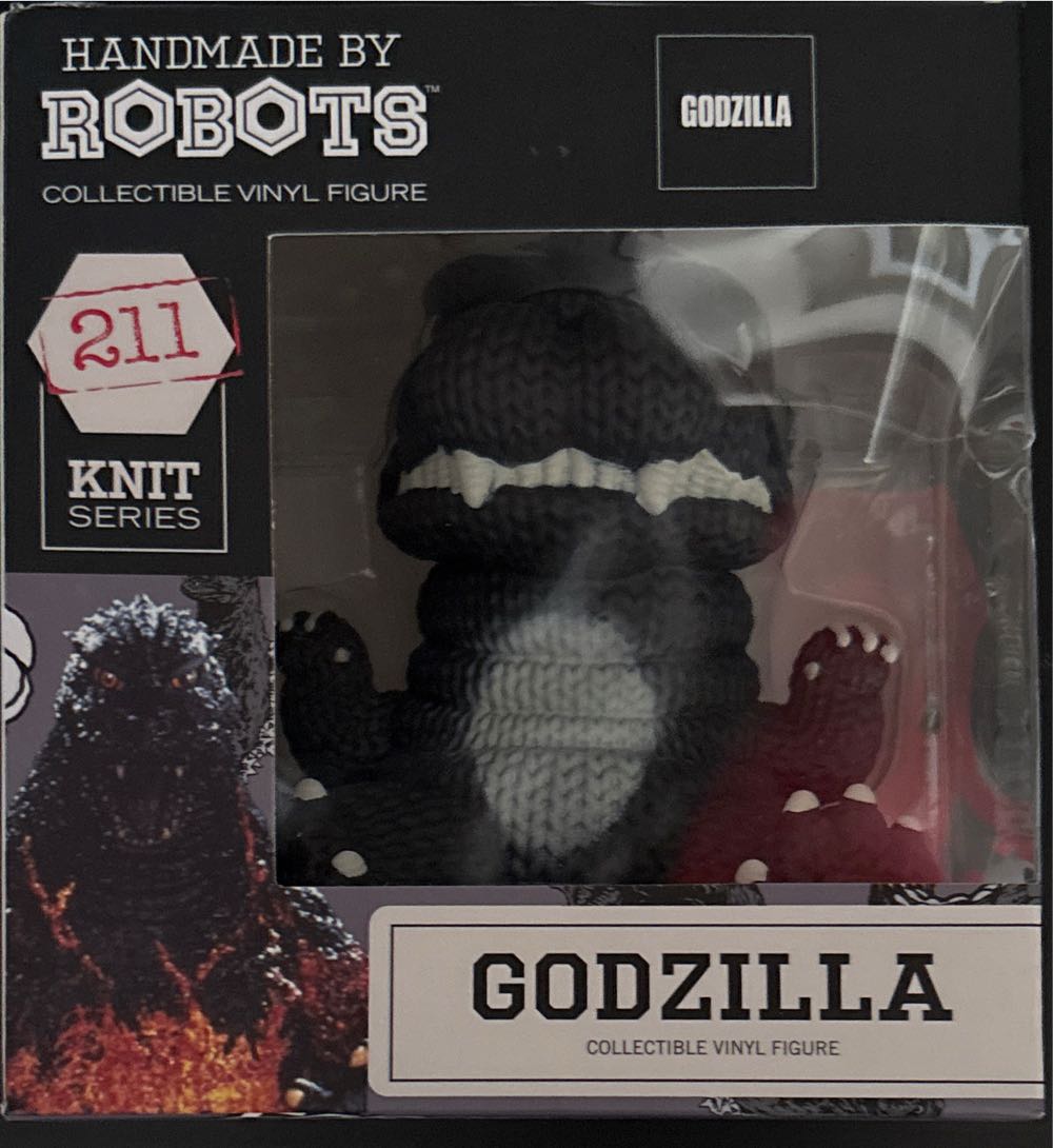 Handmade By Robots Godzilla Vinyl Full Size Figure - Godzilla vinyl figure collectible [Barcode 818730024582] - Main Image 2