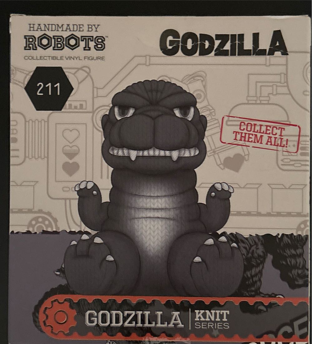 Handmade By Robots Godzilla Vinyl Full Size Figure - Godzilla vinyl figure collectible [Barcode 818730024582] - Main Image 3