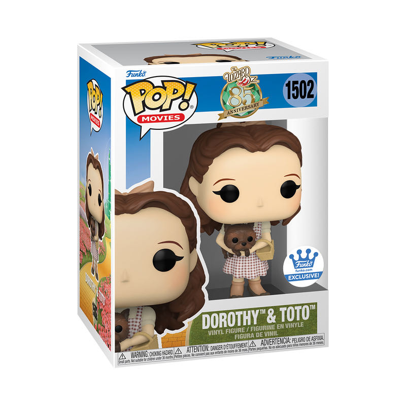 The Wizard Of Oz 85: Dorothy And Toto In Brown - The Wizard of Oz vinyl figure collectible [Barcode 889698778978] - Main Image 2