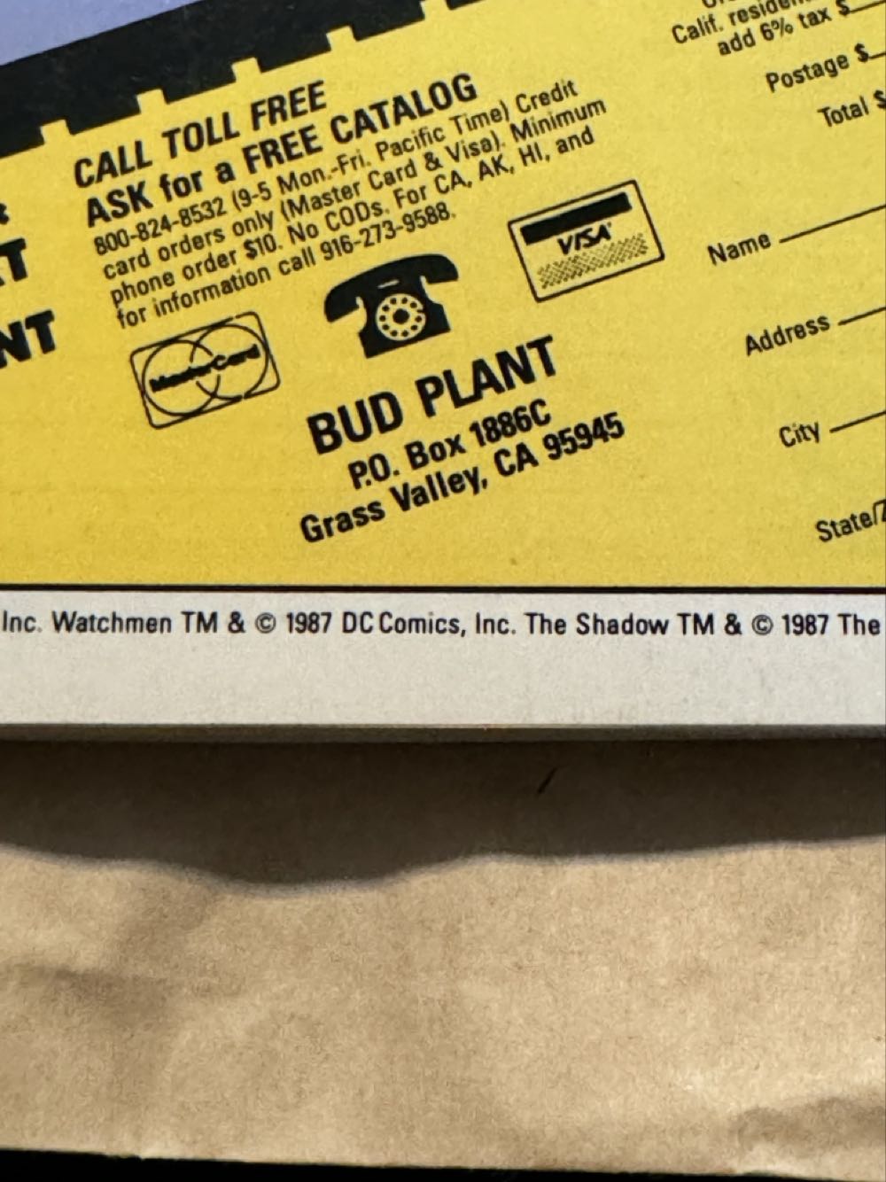 Comics Scene Magazine ‘87  vinyl figure collectible - Main Image 3