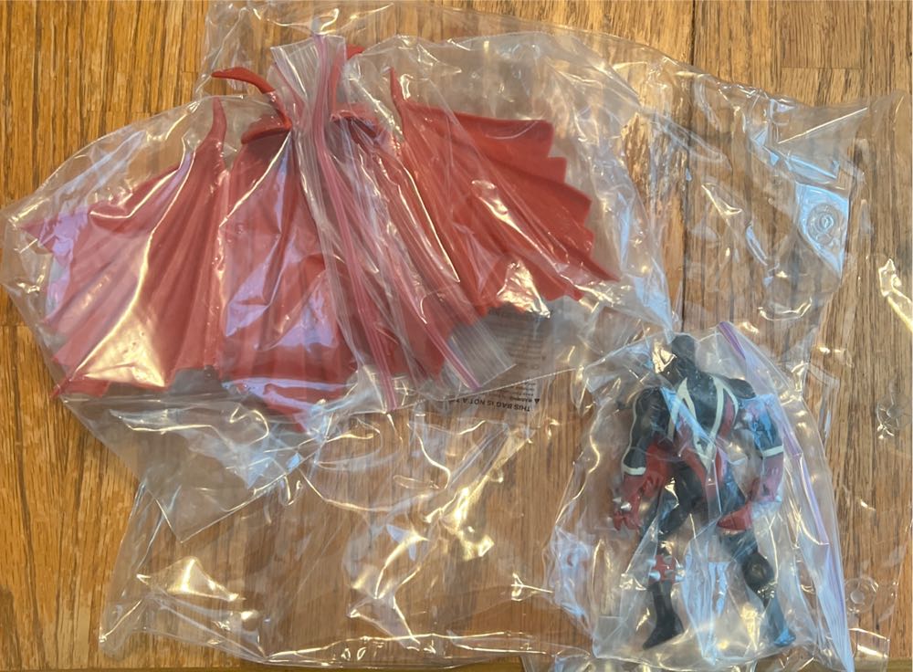 1997 Spawn 1997 McFarlane Comando SPAWN 3 Red Magna Warrior Figure with Red Wings Y1  vinyl figure collectible - Main Image 2