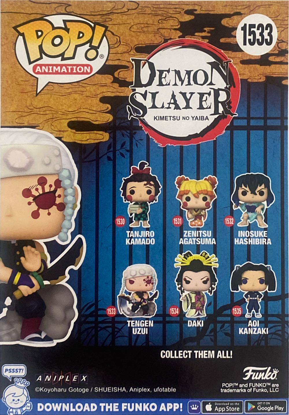 Tengen Uzui - Demon Slayer vinyl figure collectible [Barcode 889698755740] - Main Image 3